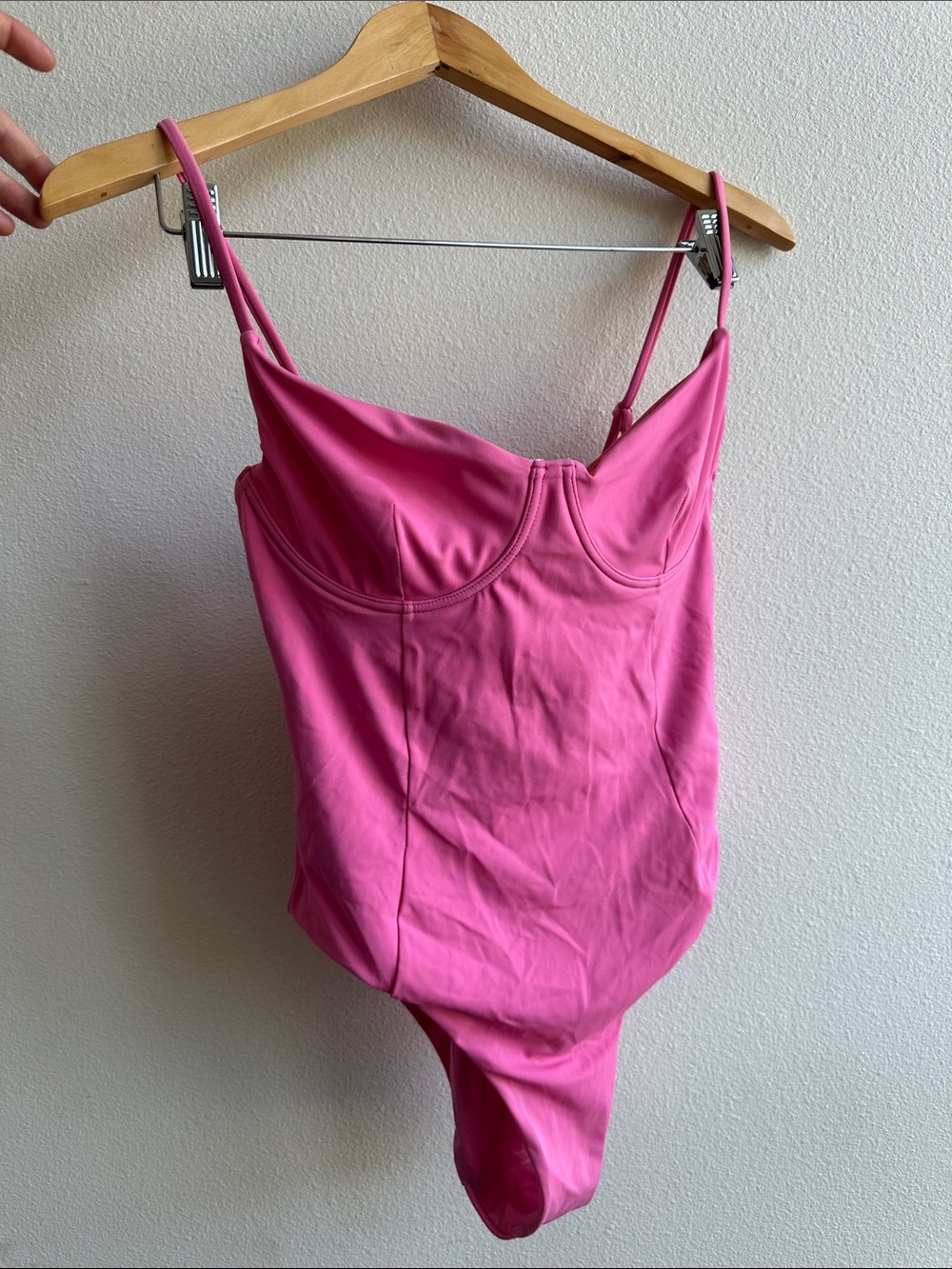 Onia Pink One-Piece Swimsuit